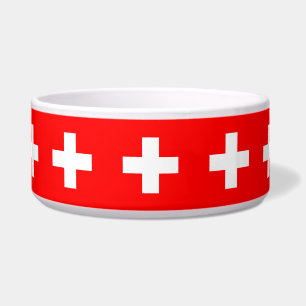 Zwitserse vlag (Zwitserland) Voerbakje