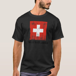 Zwitserse vlag: Zwitserse vlag T-shirt