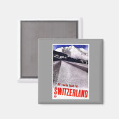  Zwitserse wegen Magneet (Voorkant / Achterkant)