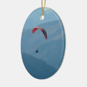 Zwitserse Zweefvliegen Keramisch Ornament (Links)