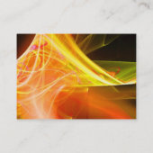 ZWITTE MONOGRAM Levengele paars Visitekaartje (Achterkant)