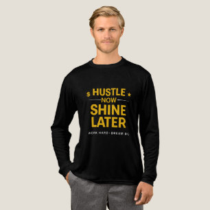 Zwoeg Nu, Straal Later – Werk Hard, Droom Groot    Tri-Blend Shirt