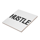 Zwoegen Tegeltje (Zijkant)