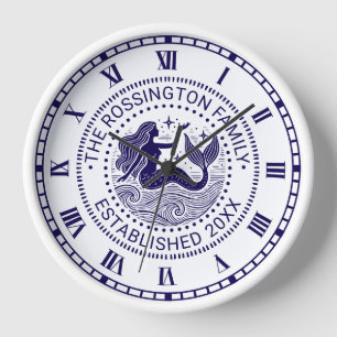 Zwoele Zeemeermin Ocean Waves Familienaam Datum Es