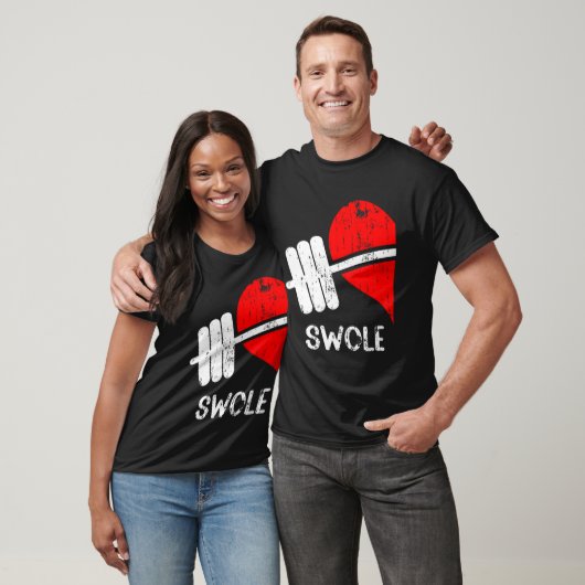 Zwole Mates Paren Matching Gym Grappig T-shirt Wei (Unisex)