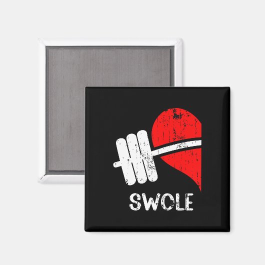 Zwole Mates Paren Matching Gym Grappig T-shirt Wei Magneet (Voorkant / Achterkant)