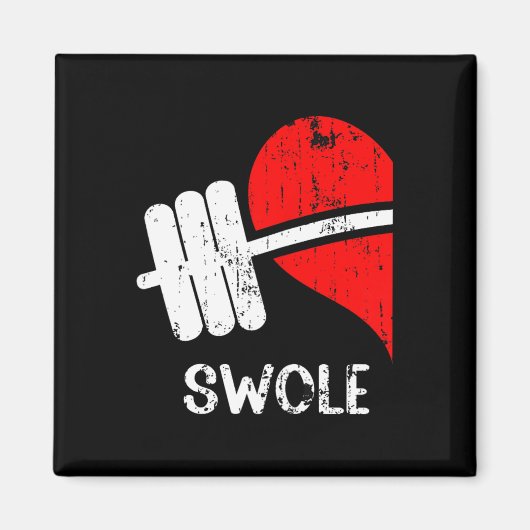 Zwole Mates Paren Matching Gym Grappig T-shirt Wei Magneet (Voorkant)
