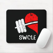 Zwole Mates Paren Matching Gym Grappig T-shirt Wei Muismat (Met muis)