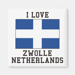 Zwolle, Nederlandse vlag Magneet