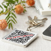 ZWOOKY QR sleutelhanger (Zijkant)