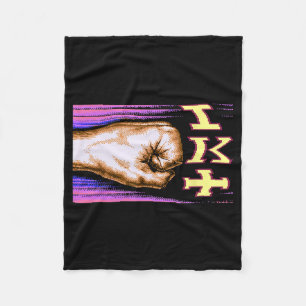 Zx Spectrum C64 Karate 8-bit Retro Fleece Deken