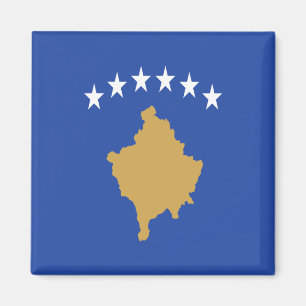 zXK001 KOSOVAR DRAPEAU KOSOVO, Europe, Aimant frig