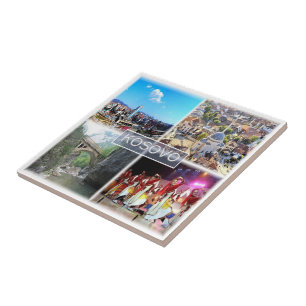 zXK005 KOSOVO, Europa, Tegeltje