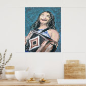 Zydeco Rosie Poster (Keuken)