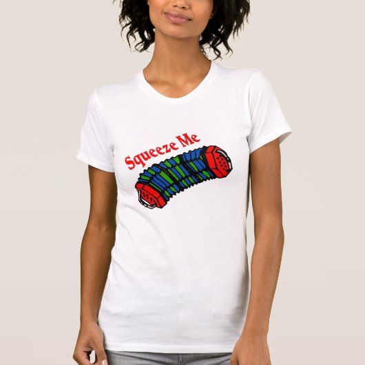 Zydeco uitknijpen t-shirt (Voorkant)