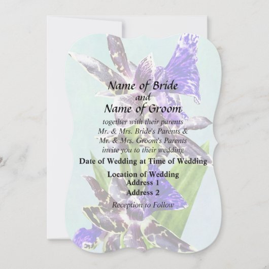 Zygo Advance Australia HOF Wedding Products Kaart (Voorkant)