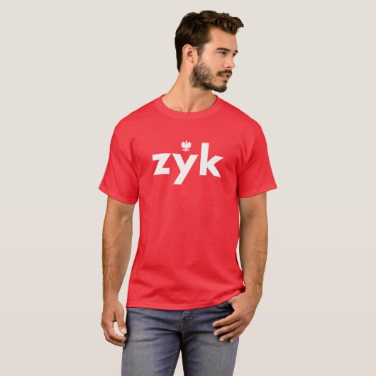 zyk Polonais Nom T-shirt (Devant entier)