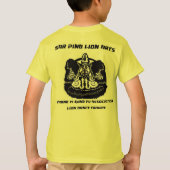 ZYKFA Sar Ping Lion Dance Jeugd Shirt (Achterkant)
