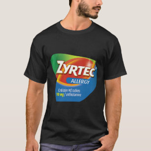 Zyrtec Allergie Grappige Groep Verpleegster Apothe T-shirt