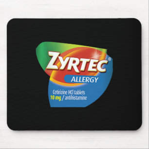 Zyrtec Allergy Funny Group Nurse Pharmacy Hallowee Muismat
