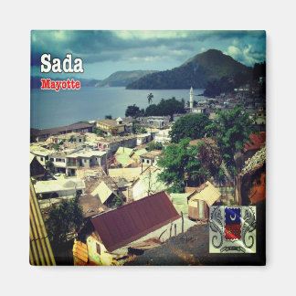 ZYT004 SADA, Mayotte, Afrika, Fridge Magneet