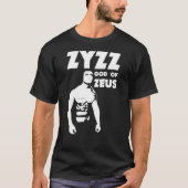 Zyzz god van Zeus T-shirt (Voorkant)