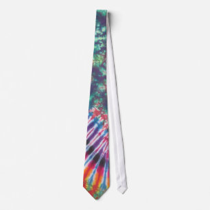 Zz Tie Dye Necktie Stropdas