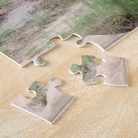 ZZA027 ZUID-AFRIKA, DE GROTE 5 IN KRUGER NP LEGPUZZEL (Zijkant)