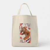 "Zzz" RED PANDA Tote Bag (Achterkant)